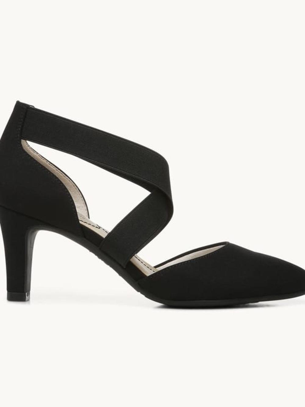 NWB LifeStride Gallery Pump Women’s Size 8 Black Slip On Comfort Heel Timeless - Picture 5 of 12